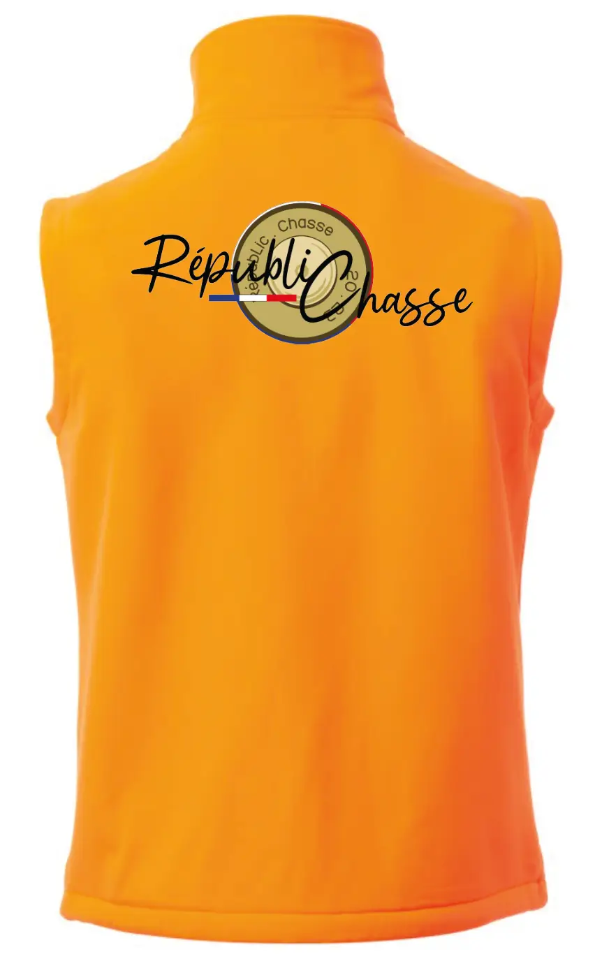 Gilet softshell orange – Image 3