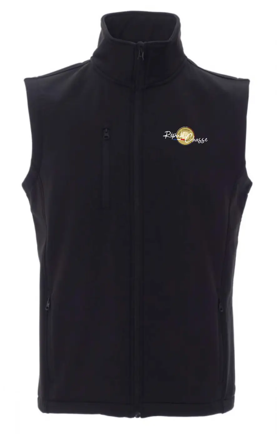 Gilet softshell noir – Image 2