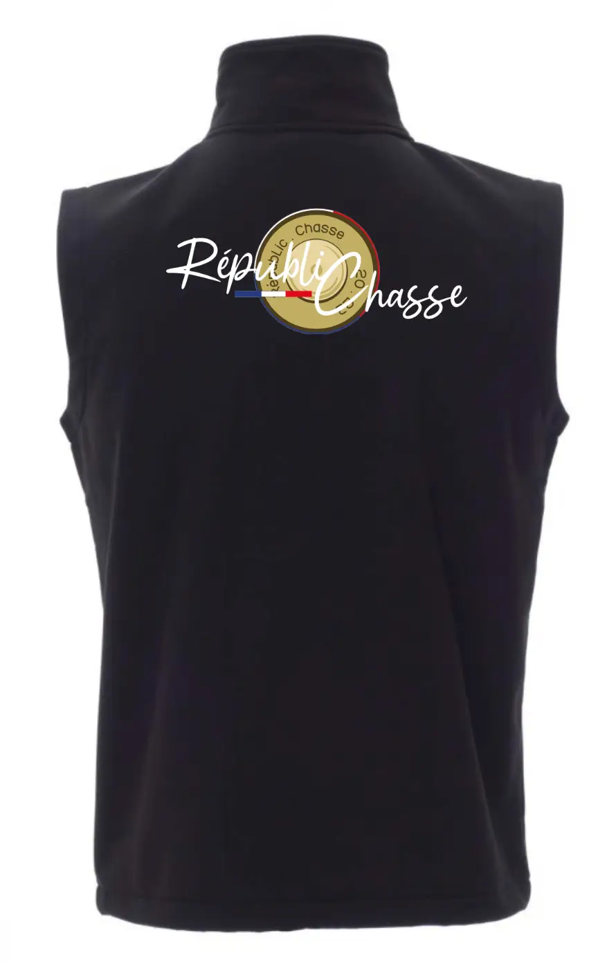 Gilet softshell noir – Image 3