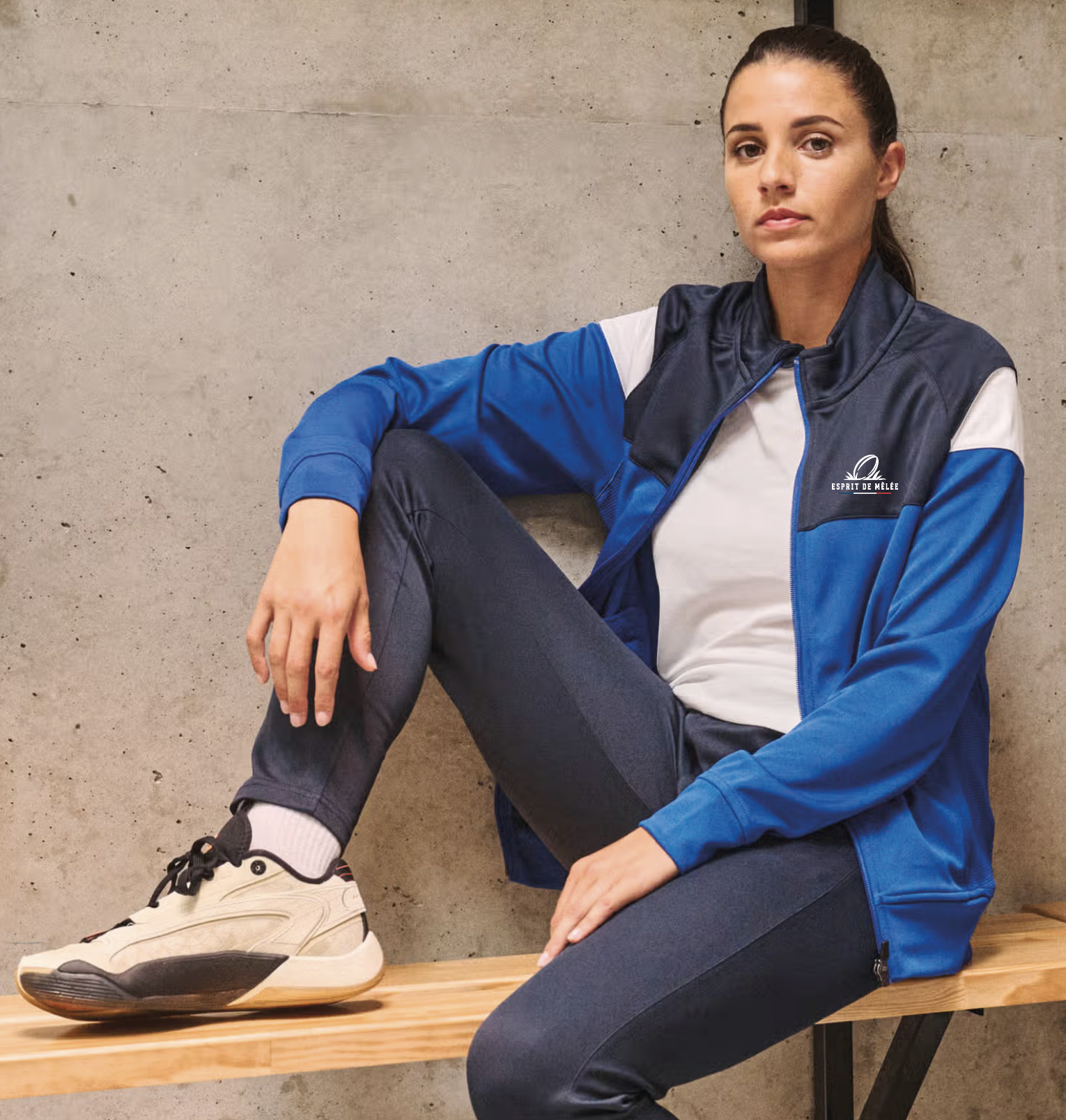 Veste de sport "Les Filles de L'Ovalie/Esprit de Mêlée" - Brodé – Image 5