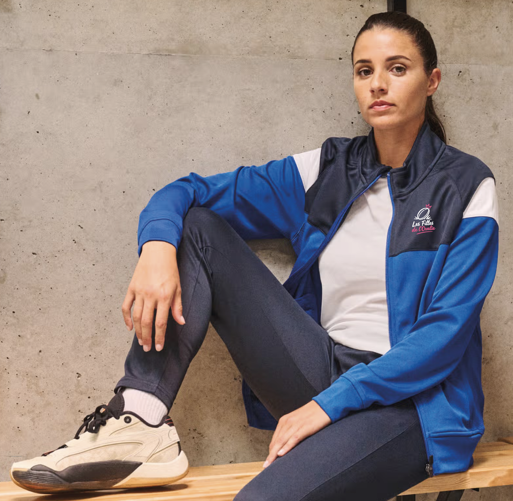 Veste de sport "Les Filles de L'Ovalie/Esprit de Mêlée" - Brodé – Image 4