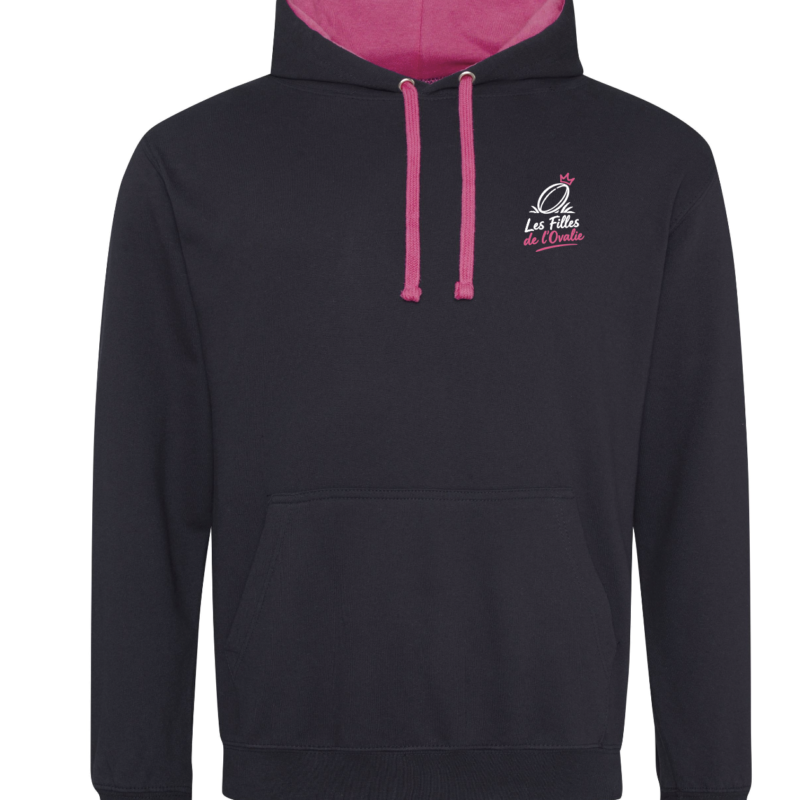 Sweat « Les Filles de L&rsquo;Ovalie » – Brodé