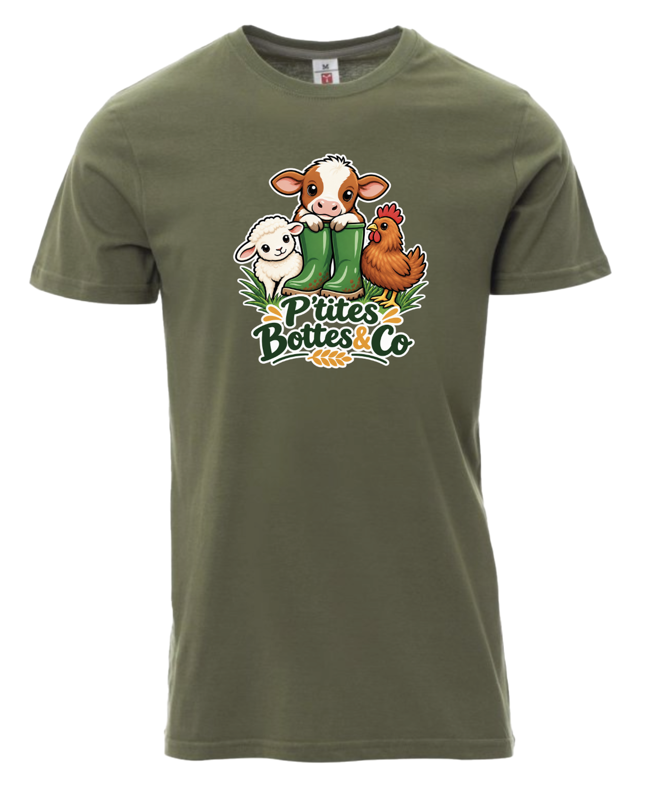 T-shirt "P'tites Bottes&Co" - La ferme – Image 2