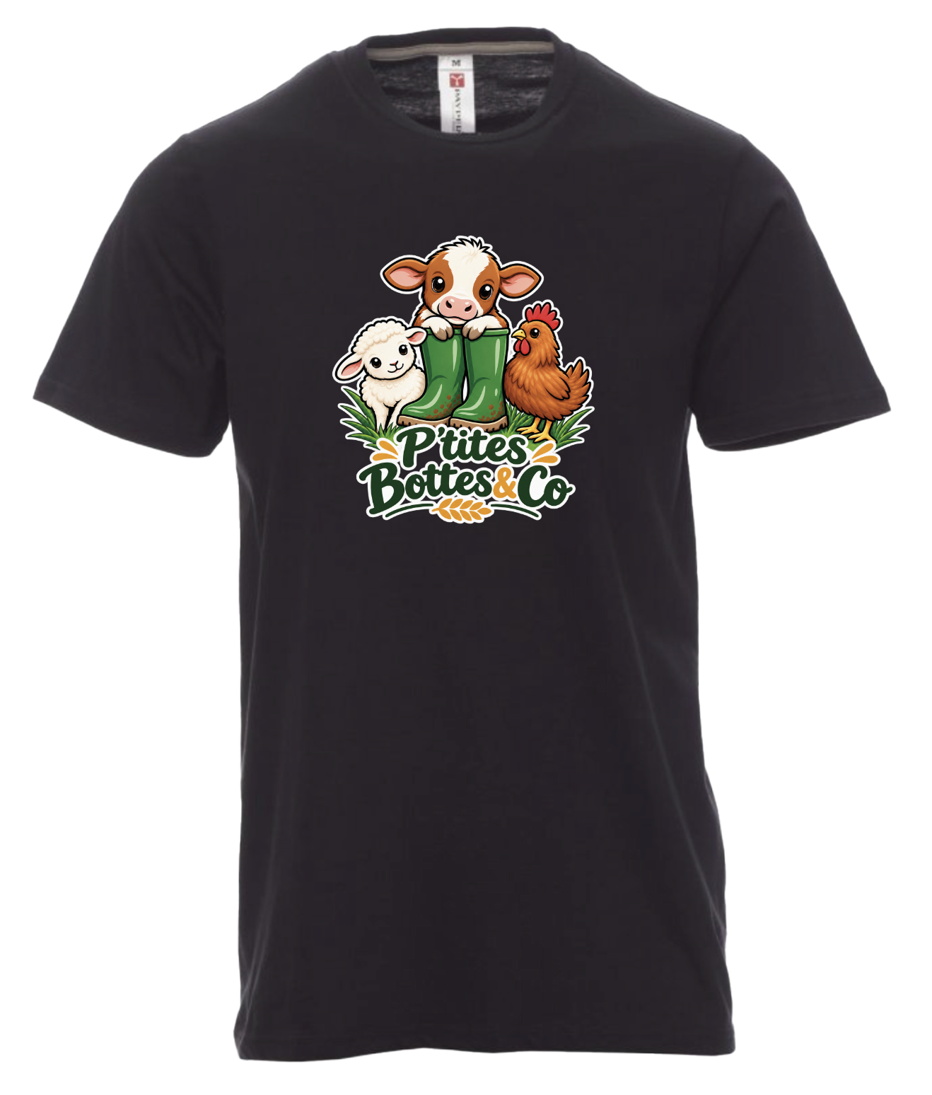 T-shirt "P'tites Bottes&Co" - La ferme – Image 3