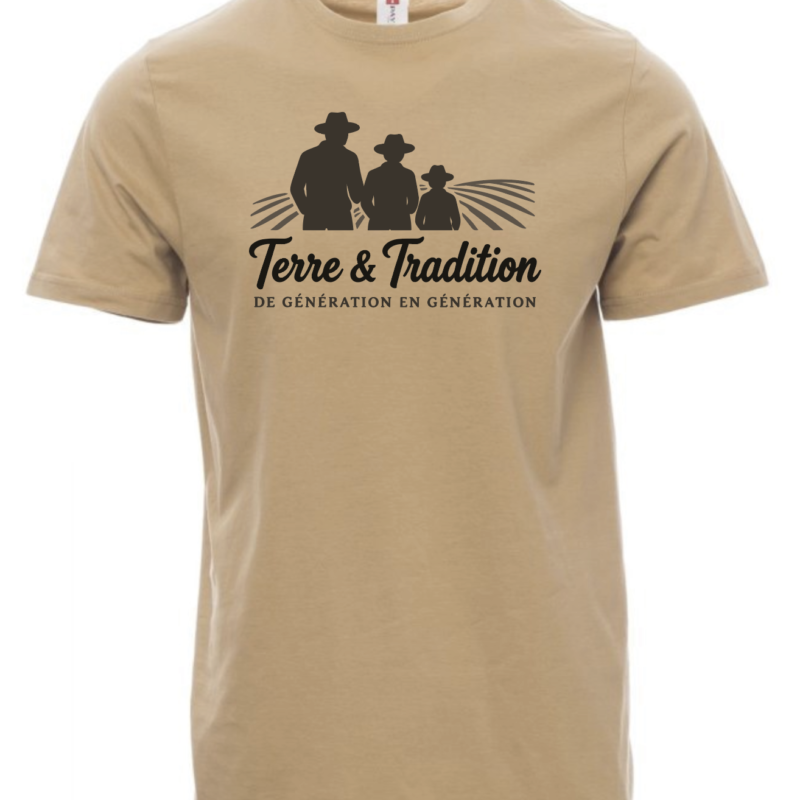 T-shirt « Terre & Tradition » – Générations