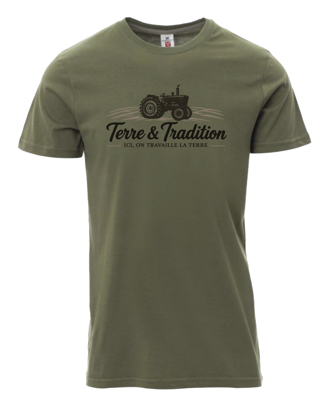 T-shirt "Terre & Tradition" - Ici, on travaille la Terre – Image 4