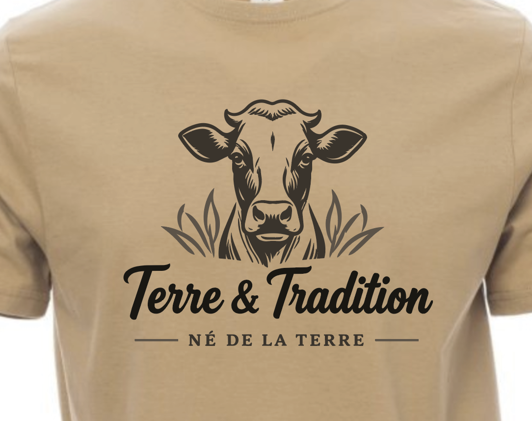 T-shirt "Terre & Tradition" - Vache – Image 5