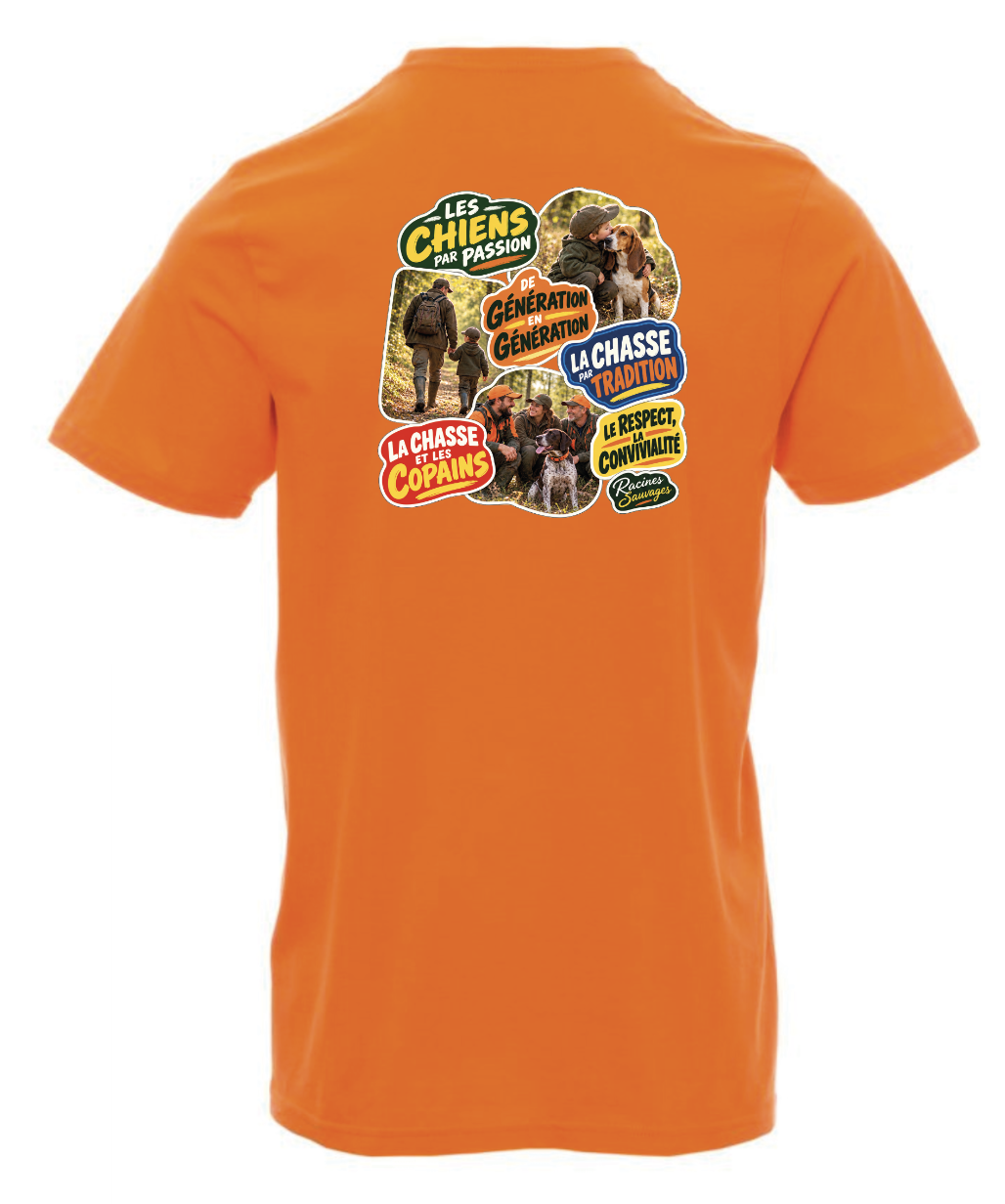 T-shirt "Racines Sauvages" - A la chasse – Image 2