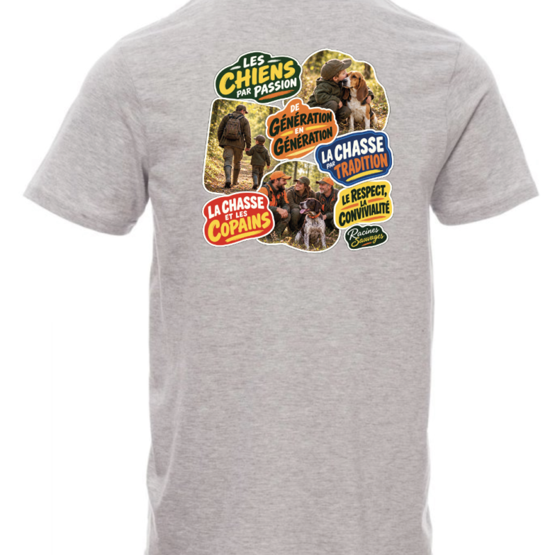 T-shirt « Racines Sauvages » – Après Chasse