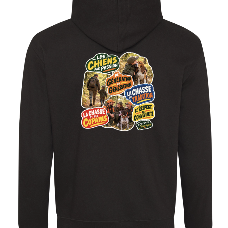 Sweat « Racines Sauvages » – Entre copains