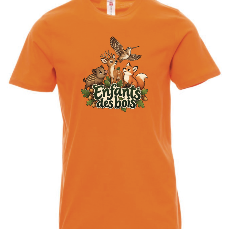 T-shirt « Enfants des Bois » – Dans la Forêt