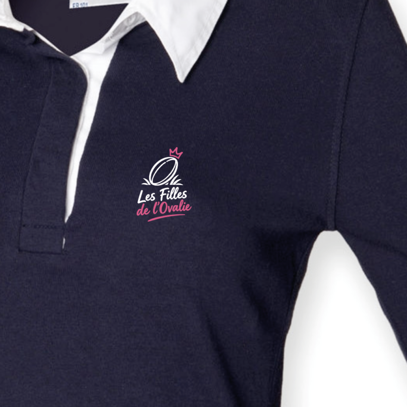 Polo « Les Filles de L&rsquo;Ovalie » – Brodé