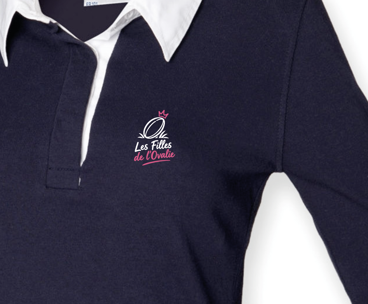 Polo "Les Filles de L'Ovalie" - Brodé – Image 2