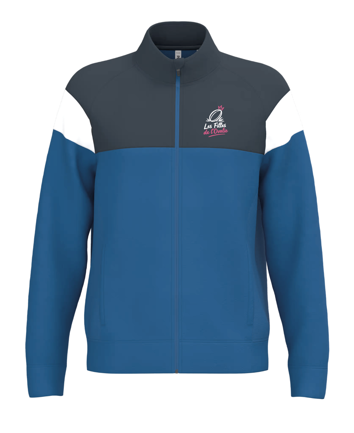 Veste de sport "Les Filles de L'Ovalie/Esprit de Mêlée" - Brodé – Image 3