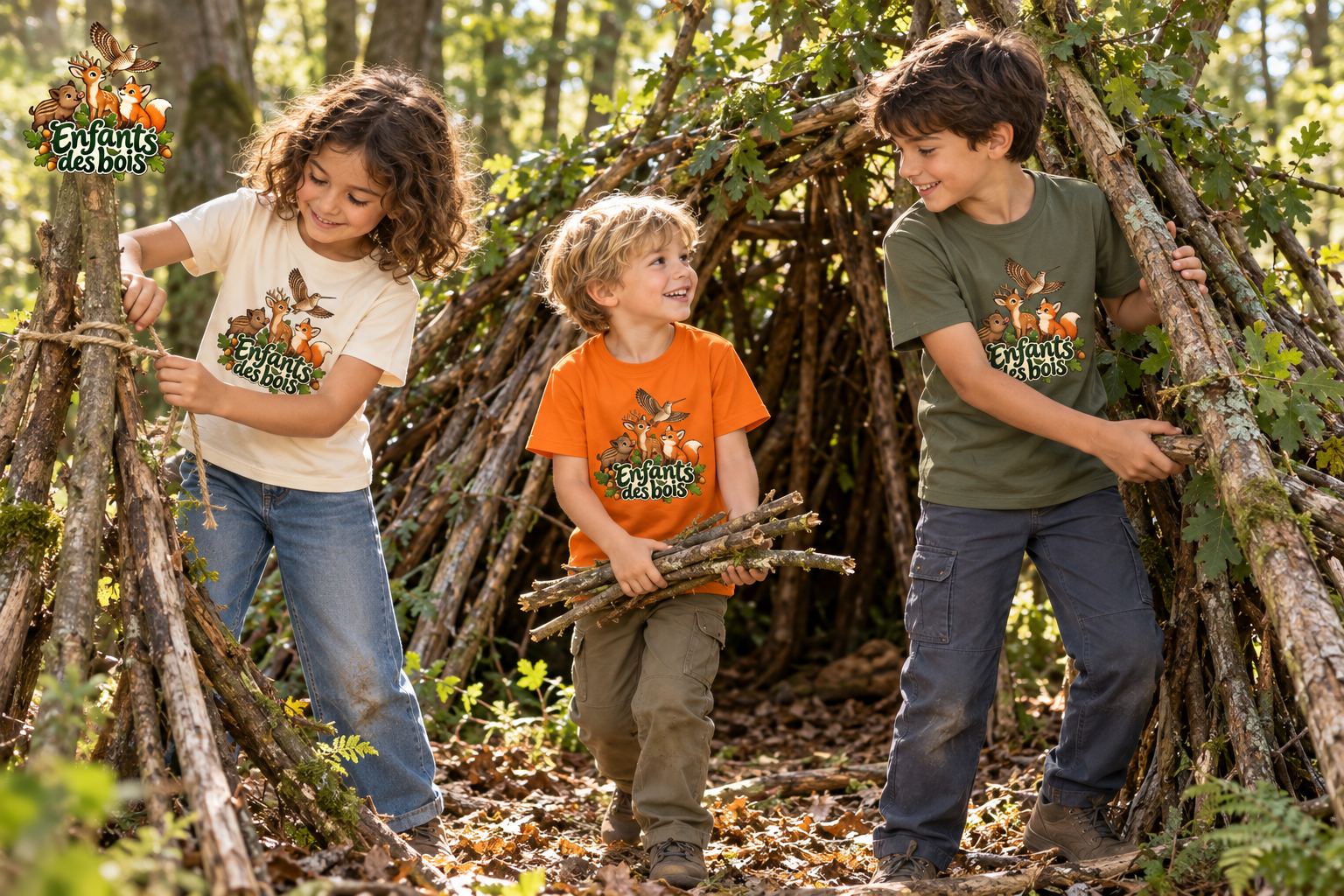 T-shirt "Enfants des Bois" - Dans la Forêt