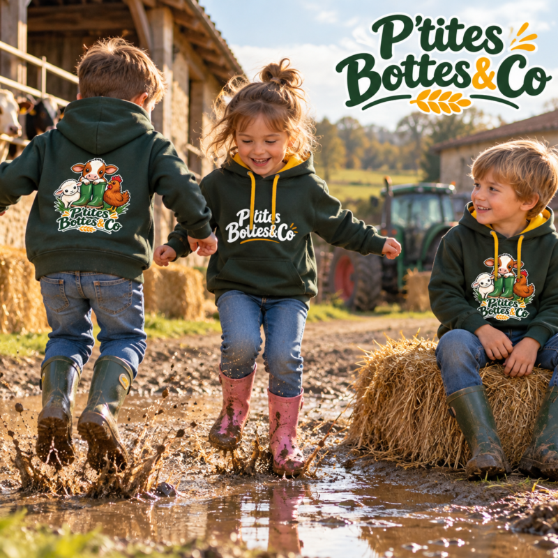 Sweat « P&rsquo;tites Bottes&Co »