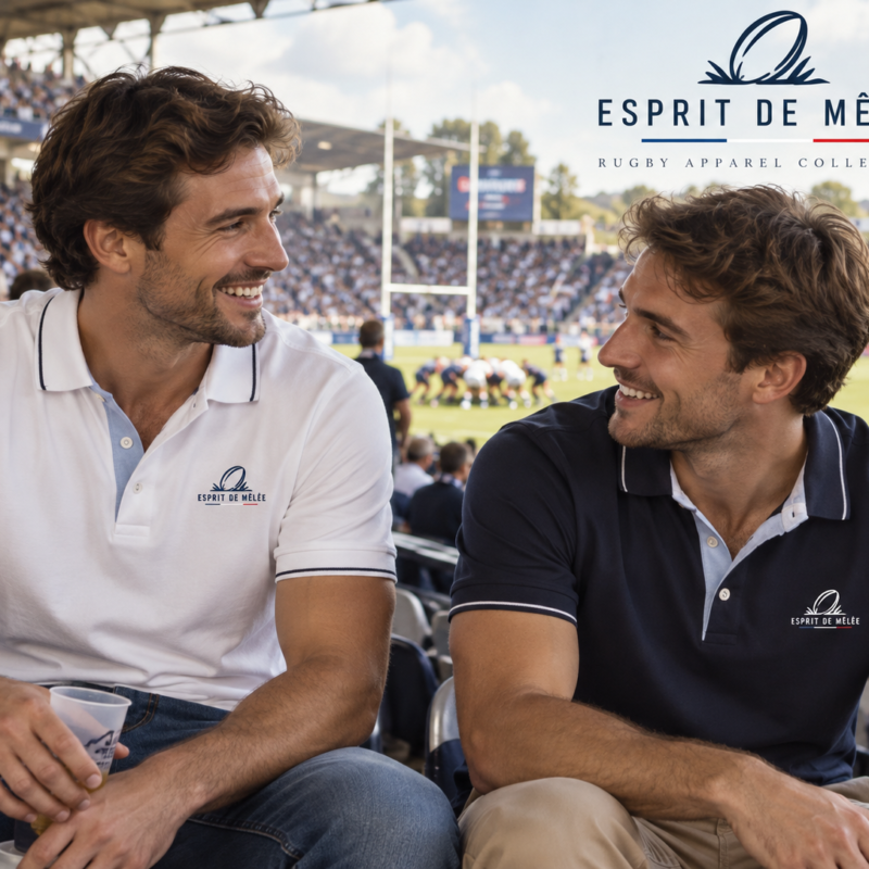Polo « Esprit de Mêlée » – Brodé