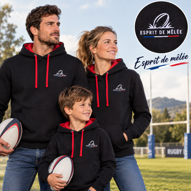 Sweat « Esprit de Mêlée » – Brodé