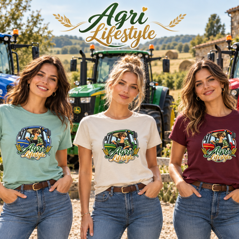 T-shirt « Agri Lifestyle » – Tracteurs
