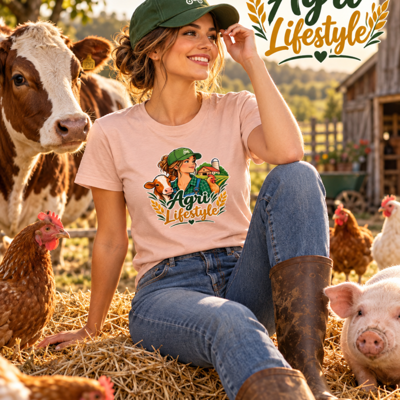 T-shirt « Agri Lifestyle » – Ferme