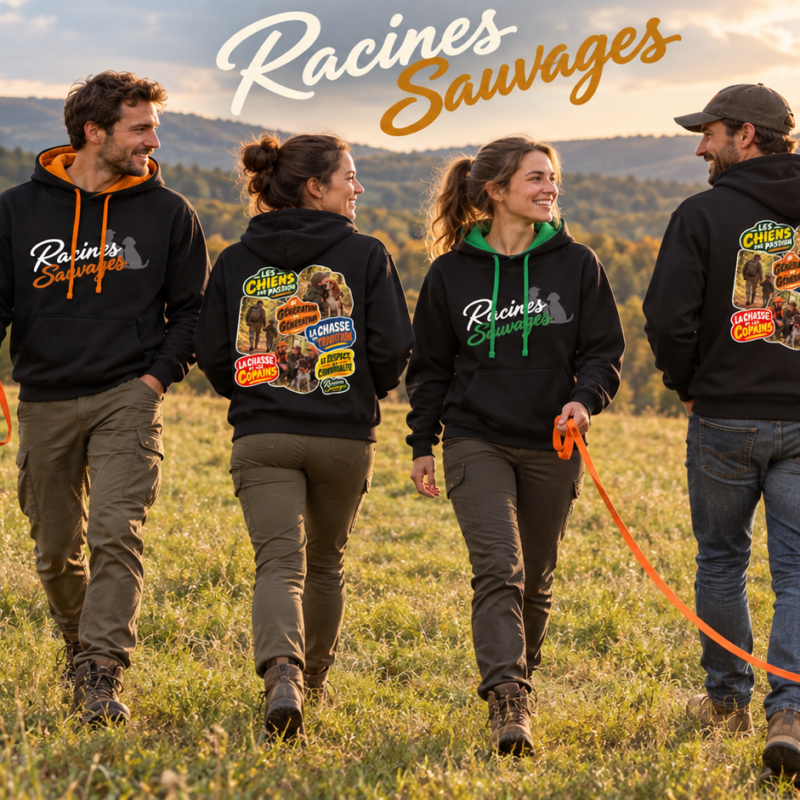 Sweat « Racines Sauvages » – Entre copains