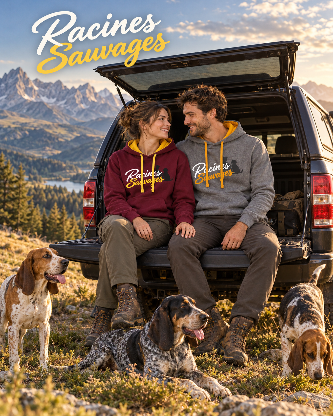 Sweat "Racines Sauvages"