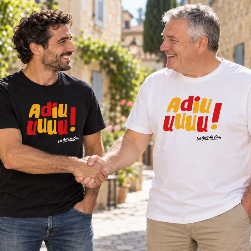 T-shirt « Les Copains du Coin » – Adiuuu