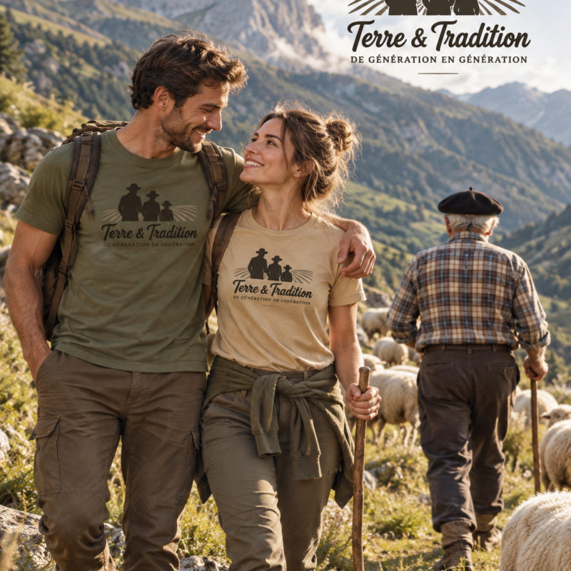 T-shirt « Terre & Tradition » – Générations