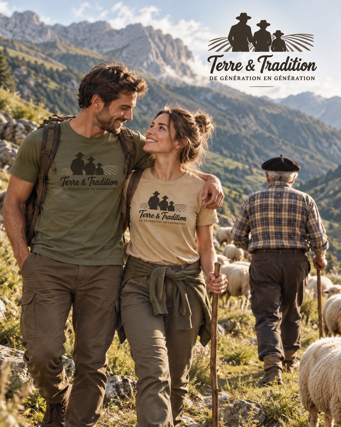 T-shirt "Terre & Tradition" - Générations